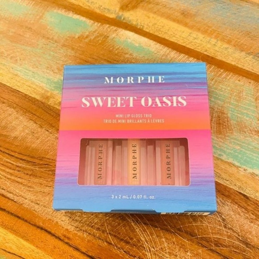 MORPHE Sweet Oasis Mini Lip Gloss Trio *FIVE LEFT IN STOCK* - Picture 6 of 7